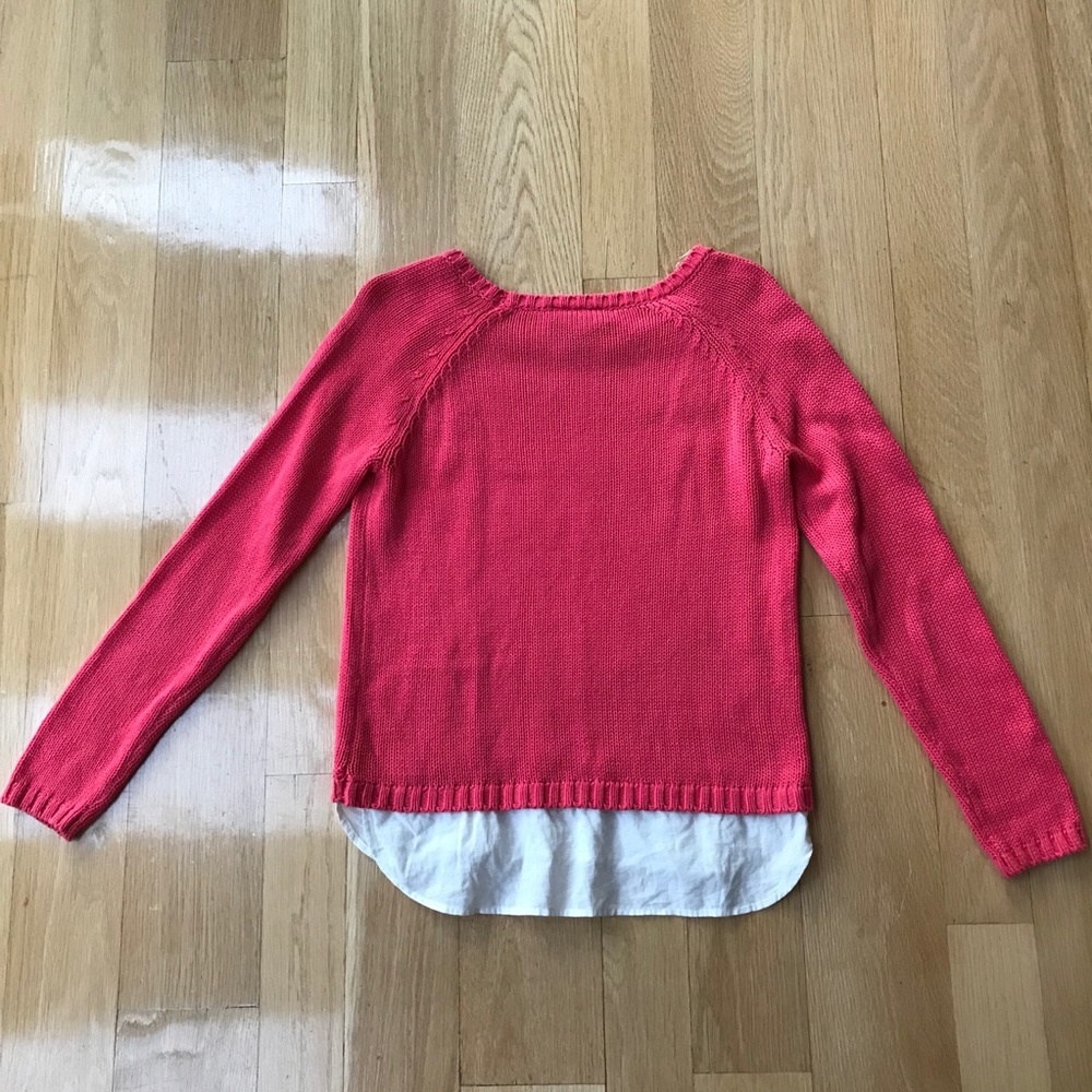 ❤️Decorative Hem Red Sweater❤️ - Picture 3 of 3
